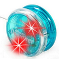 Light Up Yoyo - Translucent Blue - Red LED